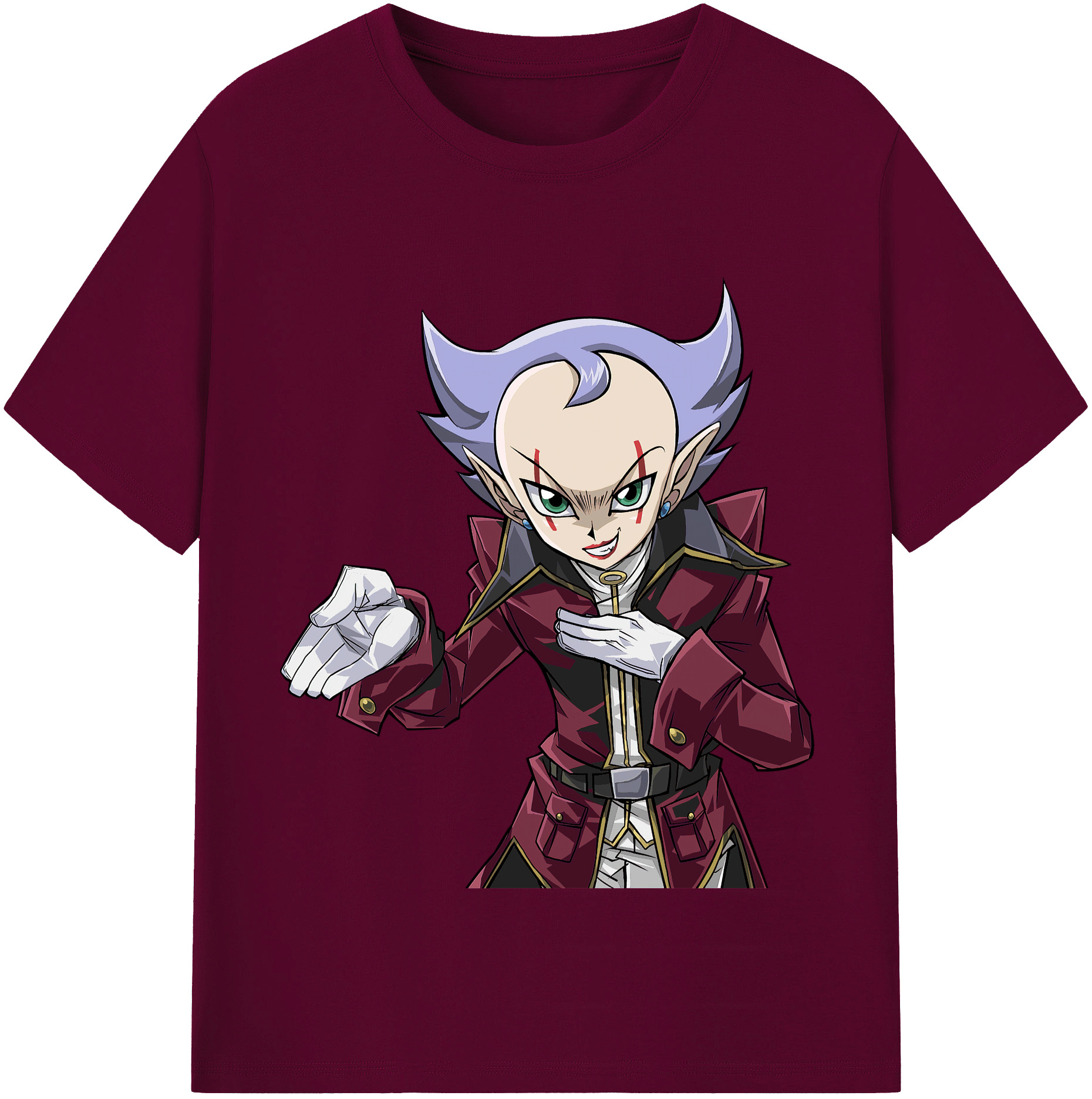 （画像用） 遊☆戯☆王 Yu-Gi-Oh! レディースカジュアルプリントTシャツ（綿100％）